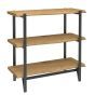 Monaco Oak 3 Tier Shelf Unit