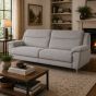 Monroe Ash Grey 3 Seater Sofa BULKY