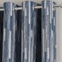 Monterey Blue Ready Made Eyelet Curtains