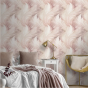 Plumes Blush Wallpaper