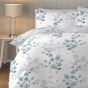 Nadia Blue Cotton Rich Duvet Cover Set