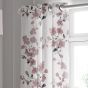 Nadia 66 x 72 Blush Ready Made Eyelet Curtains