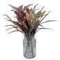 Autumn Flowers In Glass Vase