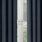 Zurich Navy 90x90 Ready Made Blackout Eyelet Curtains