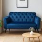Loretta Midnight Blue 2 Seater Sofa