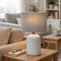 Newham Grey Table Lamp
