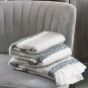 Noah Grey Throw 130x170cm