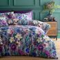 Ophelia Purple Velvet Duvet Cover Set