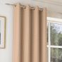 Osaka Latte Thermal Ready Made Eyelet Curtains
