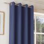 Osaka Navy Thermal Ready Made Eyelet Curtains