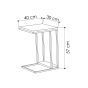 Pal Oak Side Table