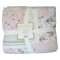 Patchwork Pink Bedspread 200x200cm