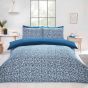 Pebble Teal Duvet Cover and Fitted Sheet Set