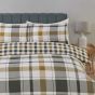 Pembroke Grey Duvet Cover and Fitted Sheet Set