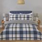 Pembroke Blue Duvet Cover and Fitted Sheet Set