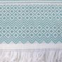 Diamond Border Peppermint Towel Range