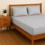 Percale Silver Cotton Mix Fitted Sheet Range