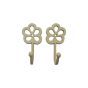 Petal Cream Hook Pair