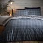 Prague Natural Brushed Cotton Duvet Set