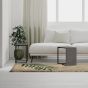 Vista Retro Grey Nest of 2 Tables