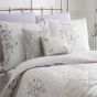 Felicity Silver Cotton Mix Duvet Cover Set