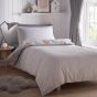 Owls Grey Cotton Mix Duvet Set