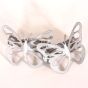 Butterfly Clips Silver 2 Pack