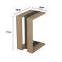 Weston Oak End Table