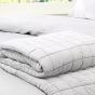 Quilted Waffle Natural Bedspread 150x200cm