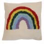 Rainbow Multicoloured Filled Cushion