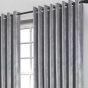 Riga Grey Ready Made Eyelet Curtains
