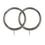 29mm Alexus Stainless Steel Chrome Style Curtain Rings