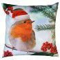 Christmas Robin Cushion Cover
