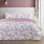 Rosanne Pink Cotton Mix Duvet Cover Set