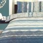 Rowsley Teal Cotton Mix Duvet Cover Set