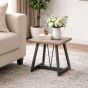 Chelsea Grey Black End Table