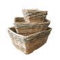 Sara Set of Three Wicker Baskets