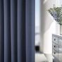Serene Navy Ready Made Eyelet Curtains