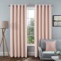 Serene Pink Blackout Ready Made Eyelet Curtains