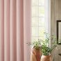 Serene Pink Blackout Ready Made Eyelet Curtains