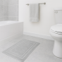 500gsm Zero Twist Silver Bathmat
