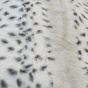 Fur Body Pillow White Snow Leopard
