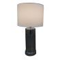 Strangford Grey Table Lamp
