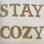 Stay Cozy Natural Filled Cushion