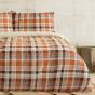 Sterling Terracotta Flannelette 100% Cotton Duvet Cover Set