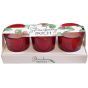 Strawberry Patch Set of 3 Candles