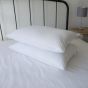 Luxury 300 Thread Cotton Count Support Foam Core Pillow Pair