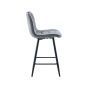 Symphony Dark Grey Bar Stool
