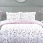 Tangiers Mauve and Olive Cotton Mix Duvet Set