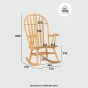 Targa Cocoa Rocking Chair
